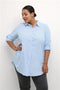 KCnana Shirt Tunic-Kaffe Curve