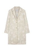 BABICE SINGLE BREASTED COAT-Floral