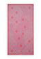 SCHAL AUS BAUMWOLL-JACQUARD MIT LOGO-FLOWERS UND XL-ZEBRA IN PINK-codello