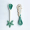 Coral Seahorse and Starfish Spoon Set-house of disaster