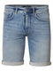 JACKSON JOGG - DENIM SHORT SLIM FIT-Petrol