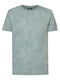 TROPISCHES T-SHIRT LOWSIDE-Petrol